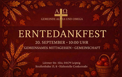 Freie evangelische Christengemeinde 'Alpha und Omega' in Leipzig